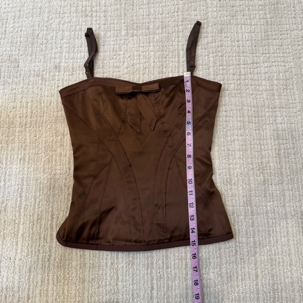 Dolce & Gabbana Brown Silk Camisole EUC - Picture 7 of 13